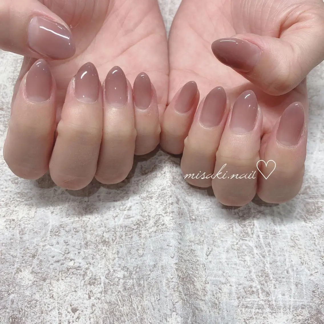 ネイル 韓国ネイル ワンホンネイル ハンドネイル nailsalon miinailsのネイルデザイン
