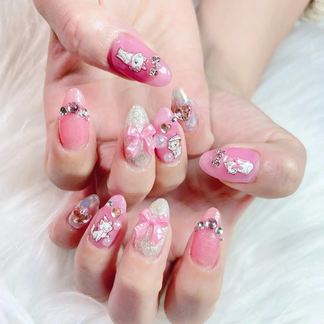ネイル ハンドネイル MignonReve ♡EIMI🌈のネイルデザイン