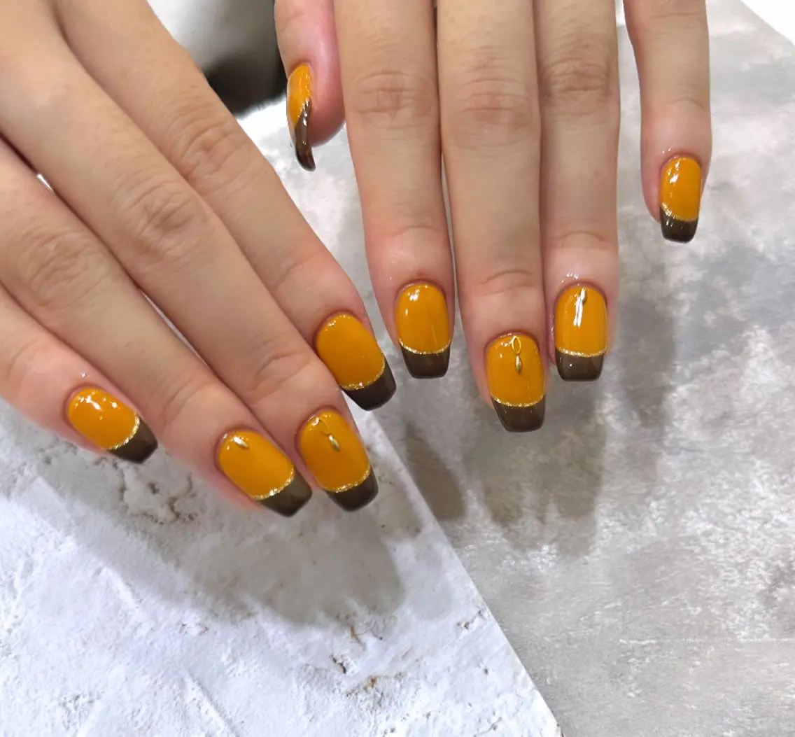 ネイル フレンチネイル Saki _Grancieuxのネイルデザイン