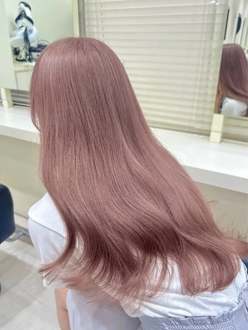 【人気NO.2】ケアブリーチを使ったダブルカラー➕カットの写真