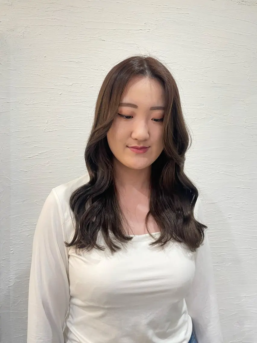 カラー 緑区/艶髪 🦋柿下のヘアスタイル