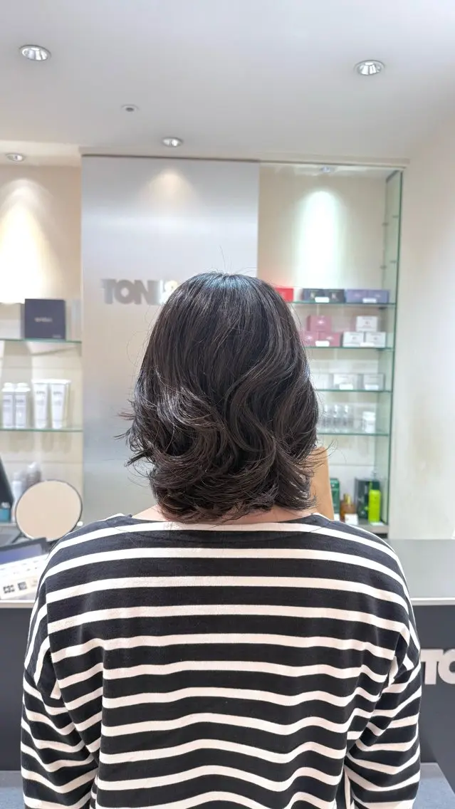 ミディアム パーマ akari / ミディアムパーマのヘアスタイル