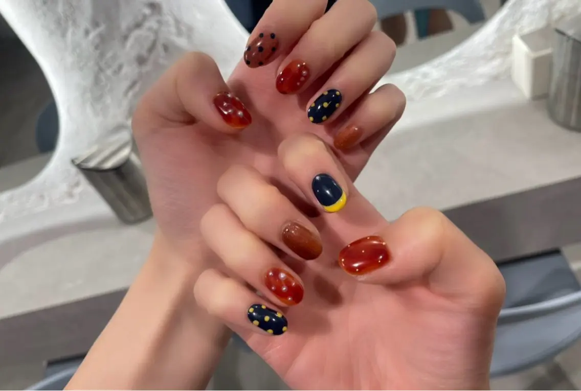 ネイル ショートネイル ハンドネイル nail Kotoのネイルデザイン