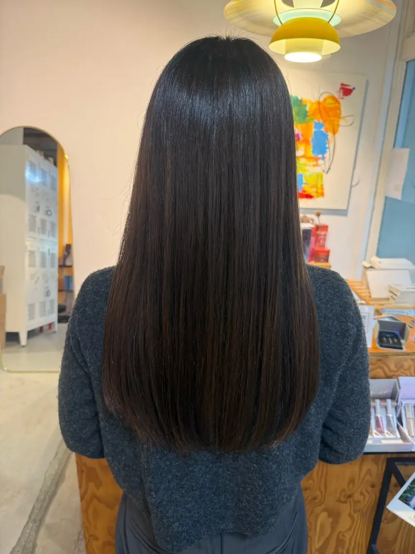 ロング カット 後藤 実咲のヘアスタイル