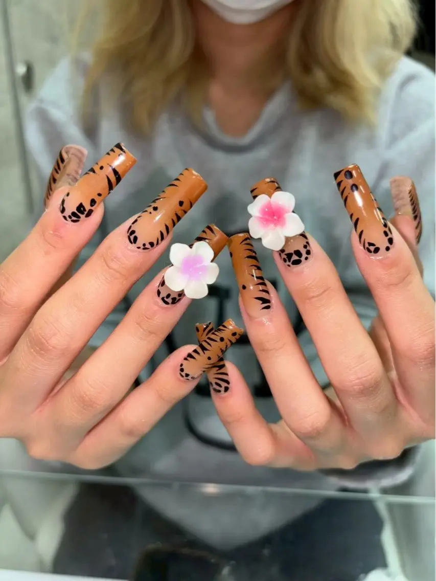 🥀オフあり🦋【スカルプ】持ち込み(アート10本目安)の写真