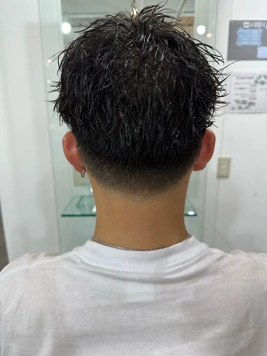 パーマ カット パーマ 我満 宏映のヘアスタイル
