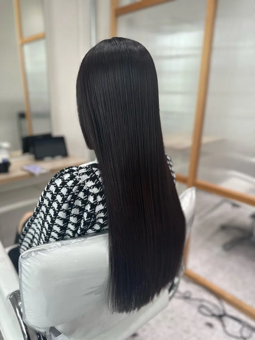 ロング カット ヘアカラー トリートメント 縮毛矯正💎髪質改善 レイヤー✨山内健太郎のヘアスタイル
