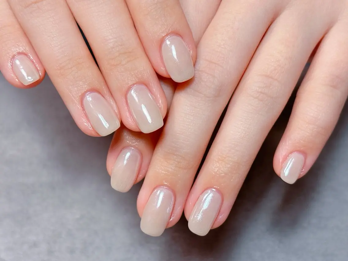 ネイル 韓国ネイル マグネットネイル ミラーネイル ニュアンスネイル 夏ネイル ハンドネイル ハンドケア 💫ゆか_ Nailartistのネイルデザイン