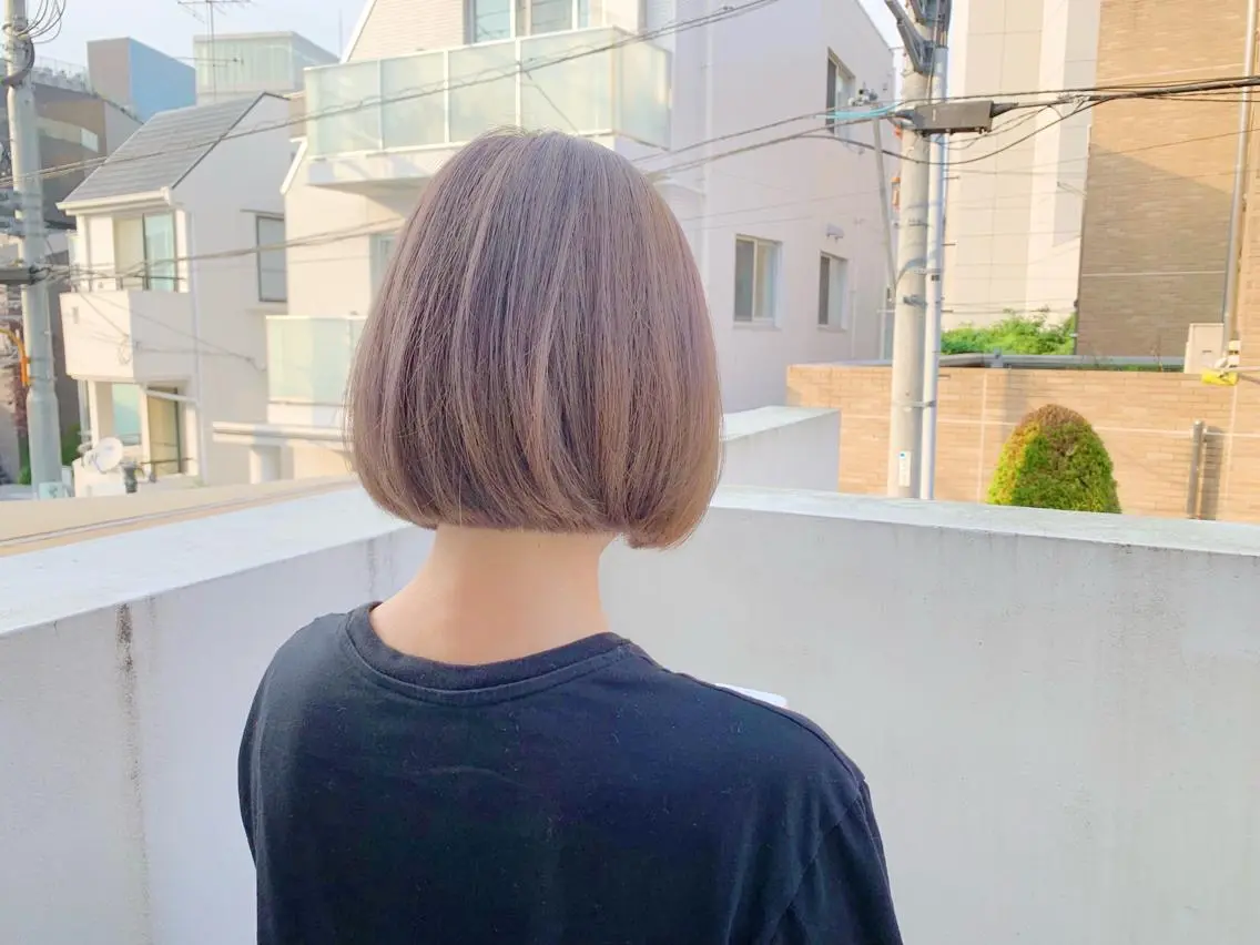 ショート カラー トリートメント タカハシ ハヤトのヘアスタイル