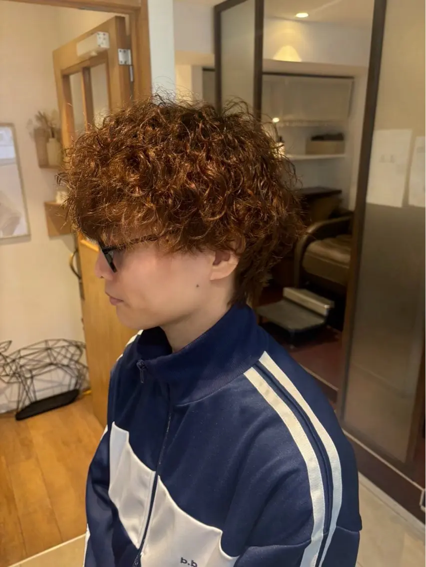 ミニモ限定👦🏻メンズカット👦🏻+ニュアンスパーマの写真