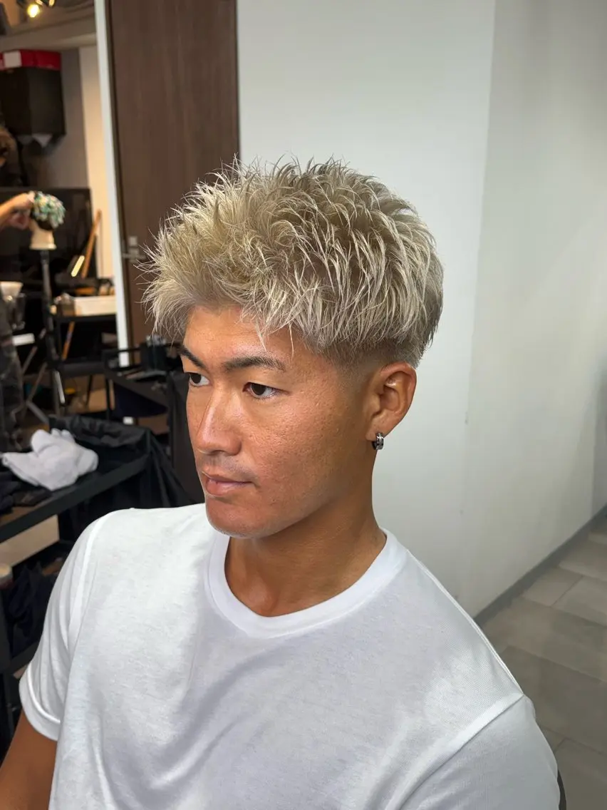 メンズ カット ヘアカラー 直毛改善特化美容師/ 大森雄貴のヘアスタイル