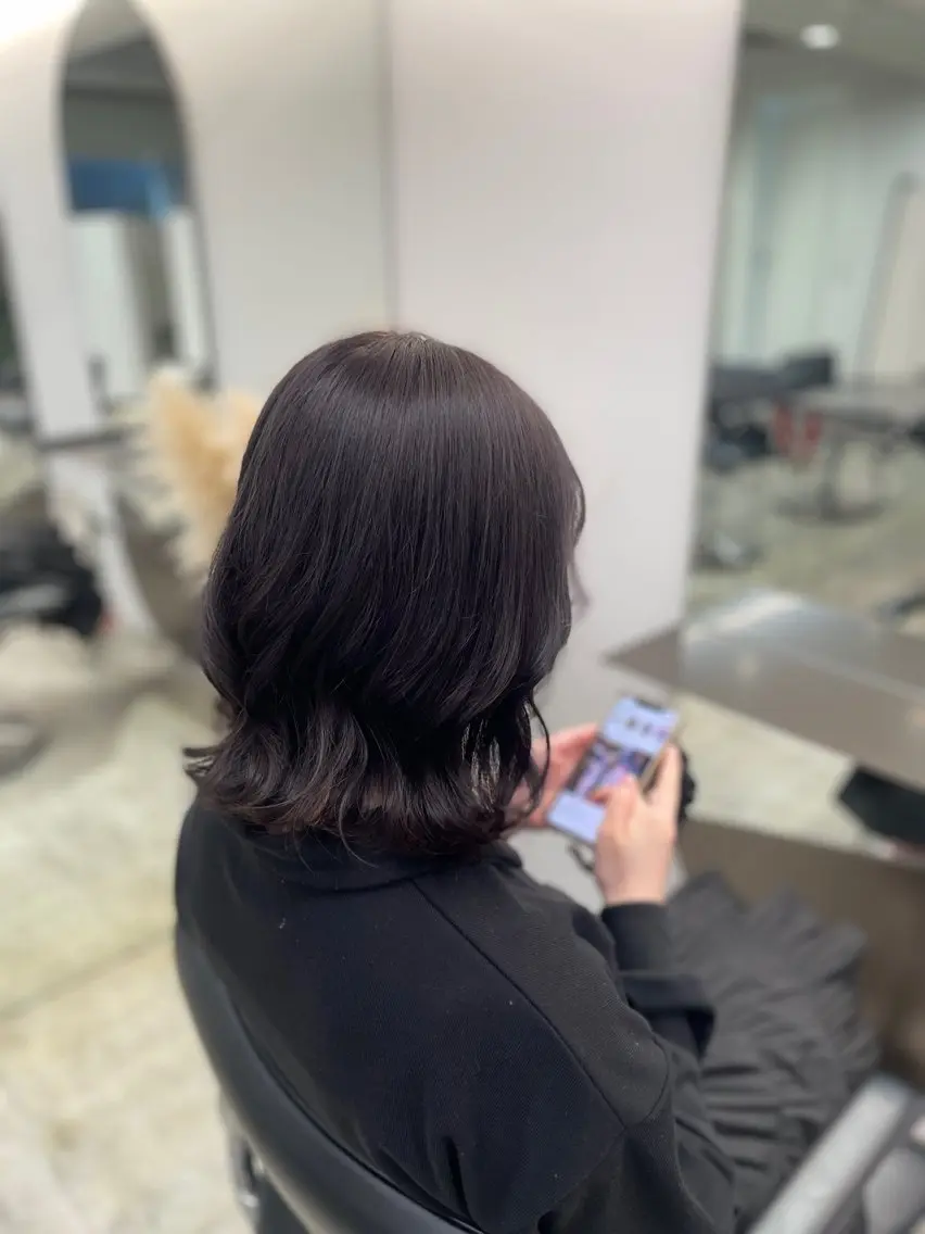 ミディアム 🤍ショート 🤍NANAMI🤍のヘアスタイル