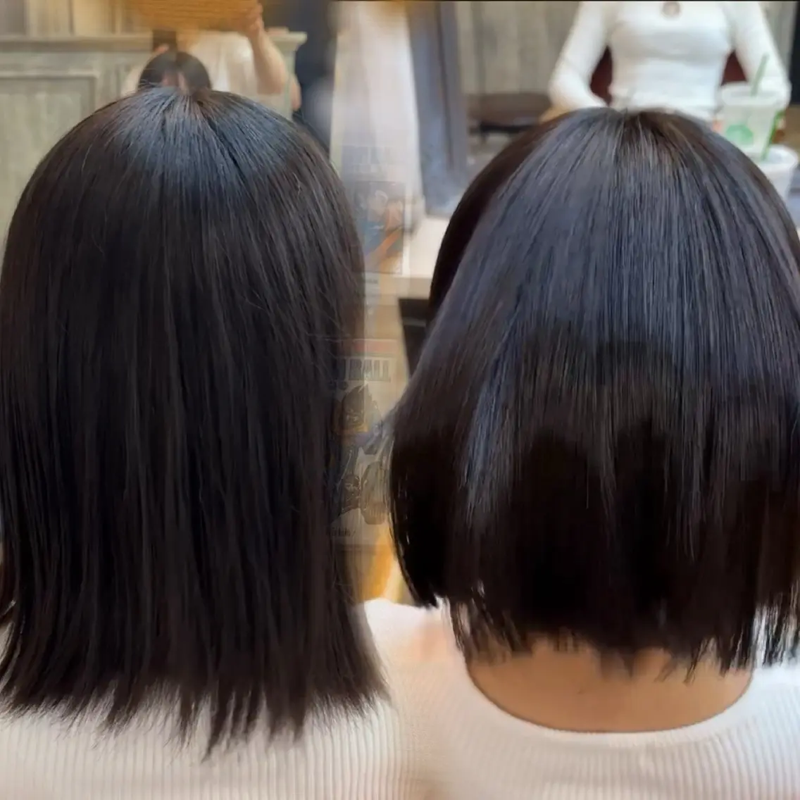ショート 縮毛矯正 福士 未来のヘアスタイル
