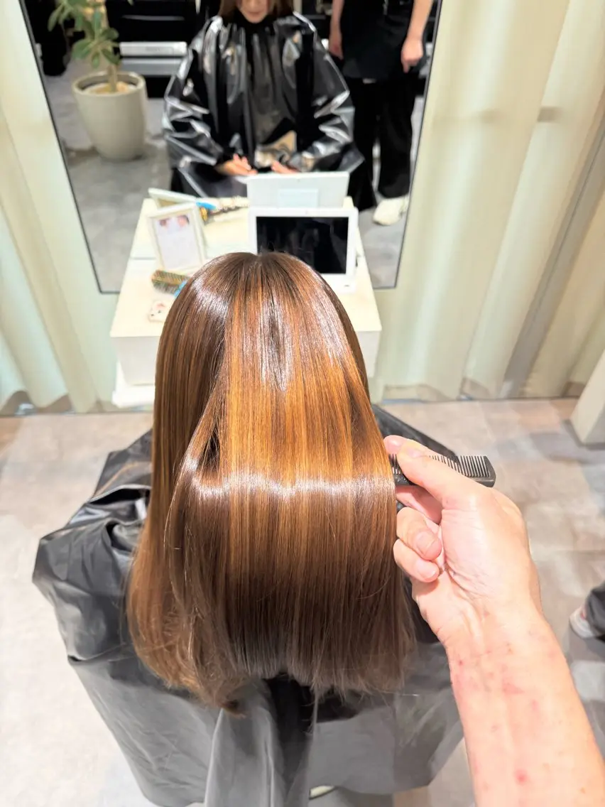 ロング カラー 田村 大輔のヘアスタイル