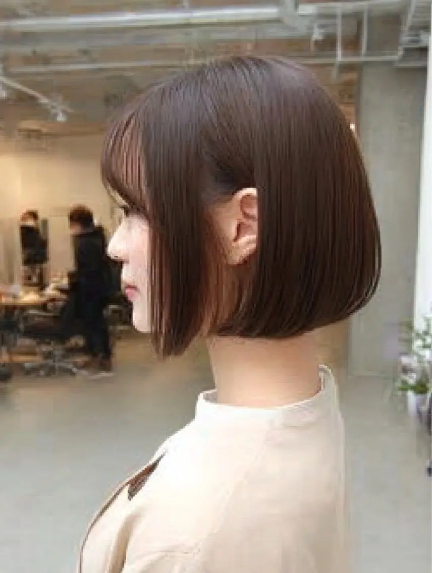 ミディアム カラー ヘアカラー 絶対可愛い暖色カラー 🌷うる艶🌷結奈✨のヘアスタイル