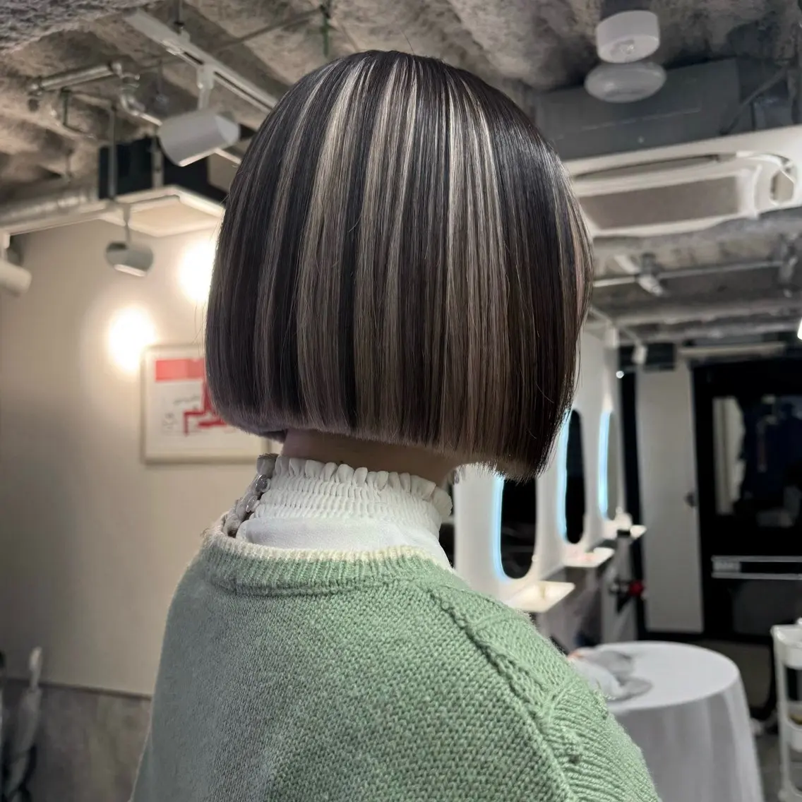 ショート カラー カット ヘアカラー トリートメント 新宿/髪質改善/ レイヤー/サカキのヘアスタイル