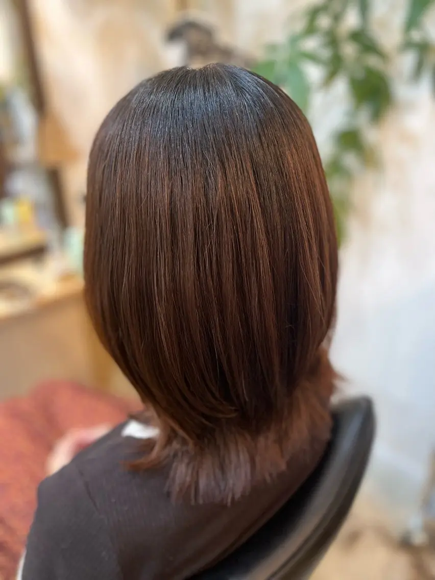 ミディアム 山口 晃也のヘアスタイル