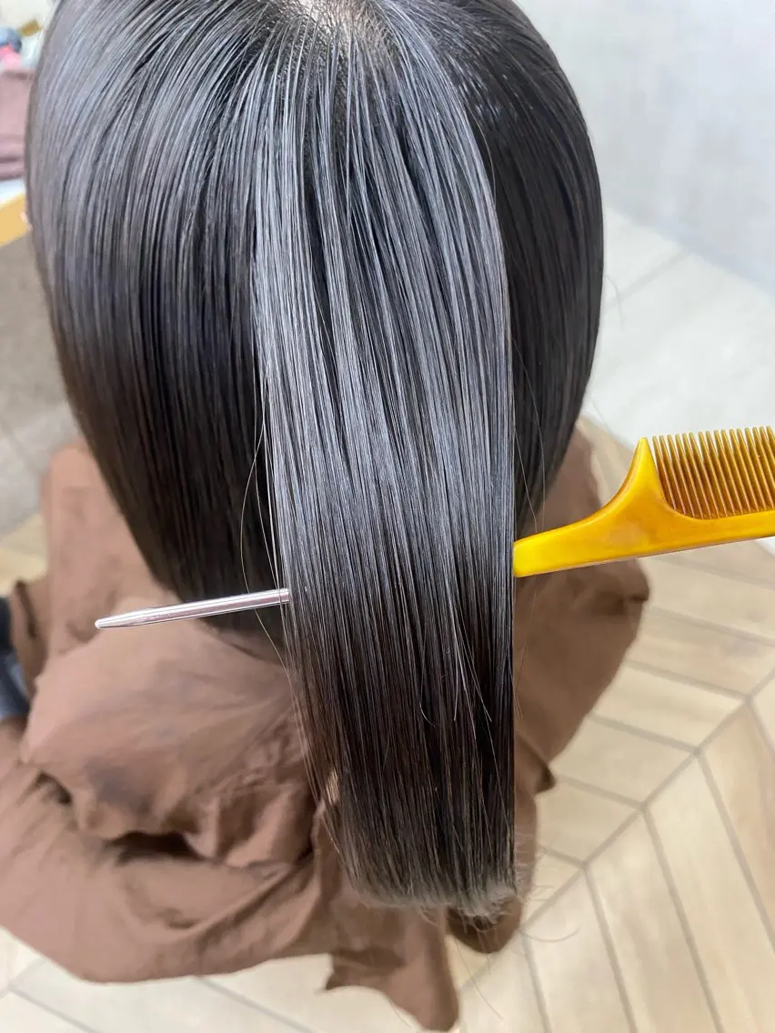 💁‍♀️髪質改善縮毛矯正 & トリートメントの写真