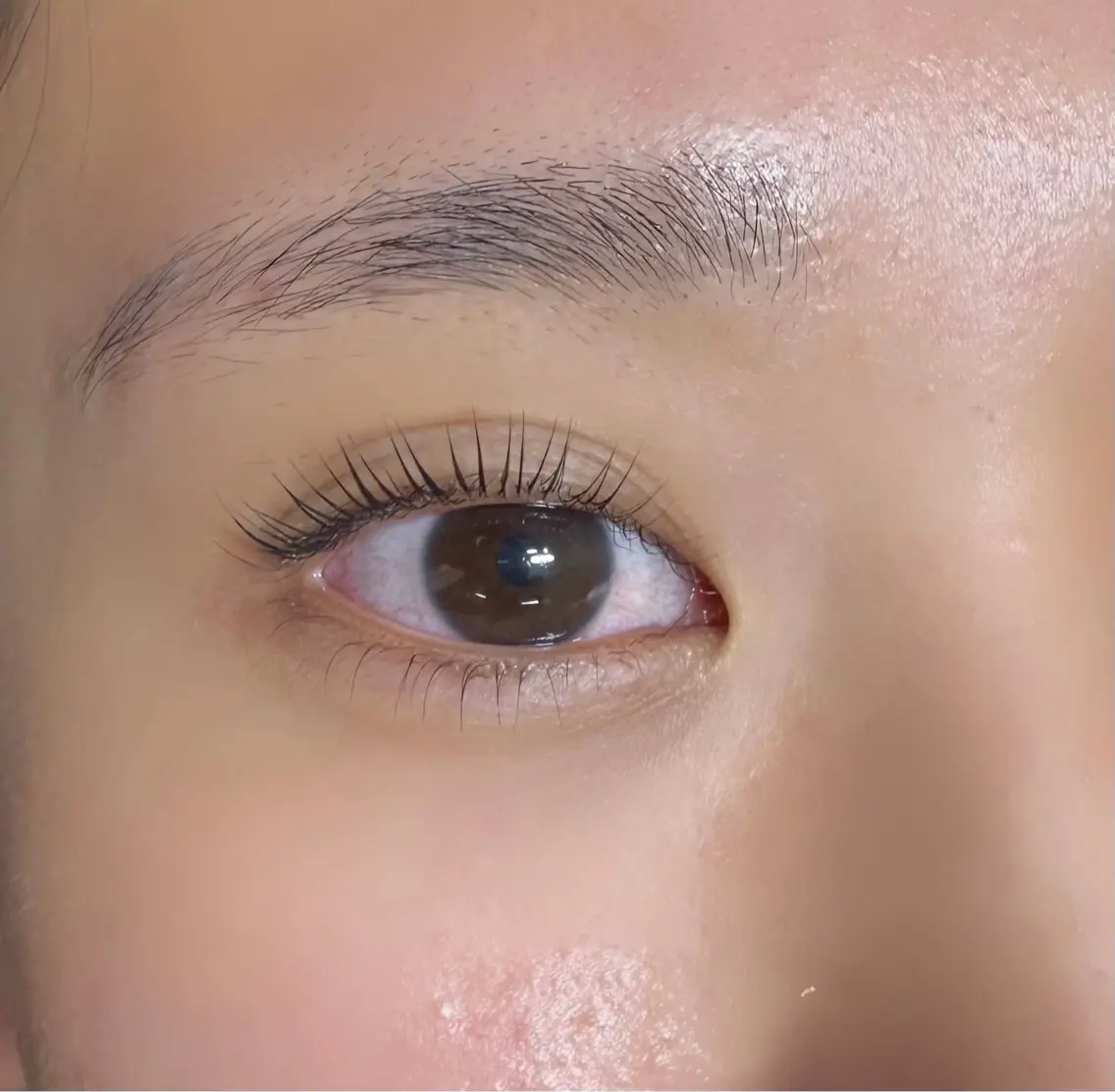 まつげパーマ上下の写真