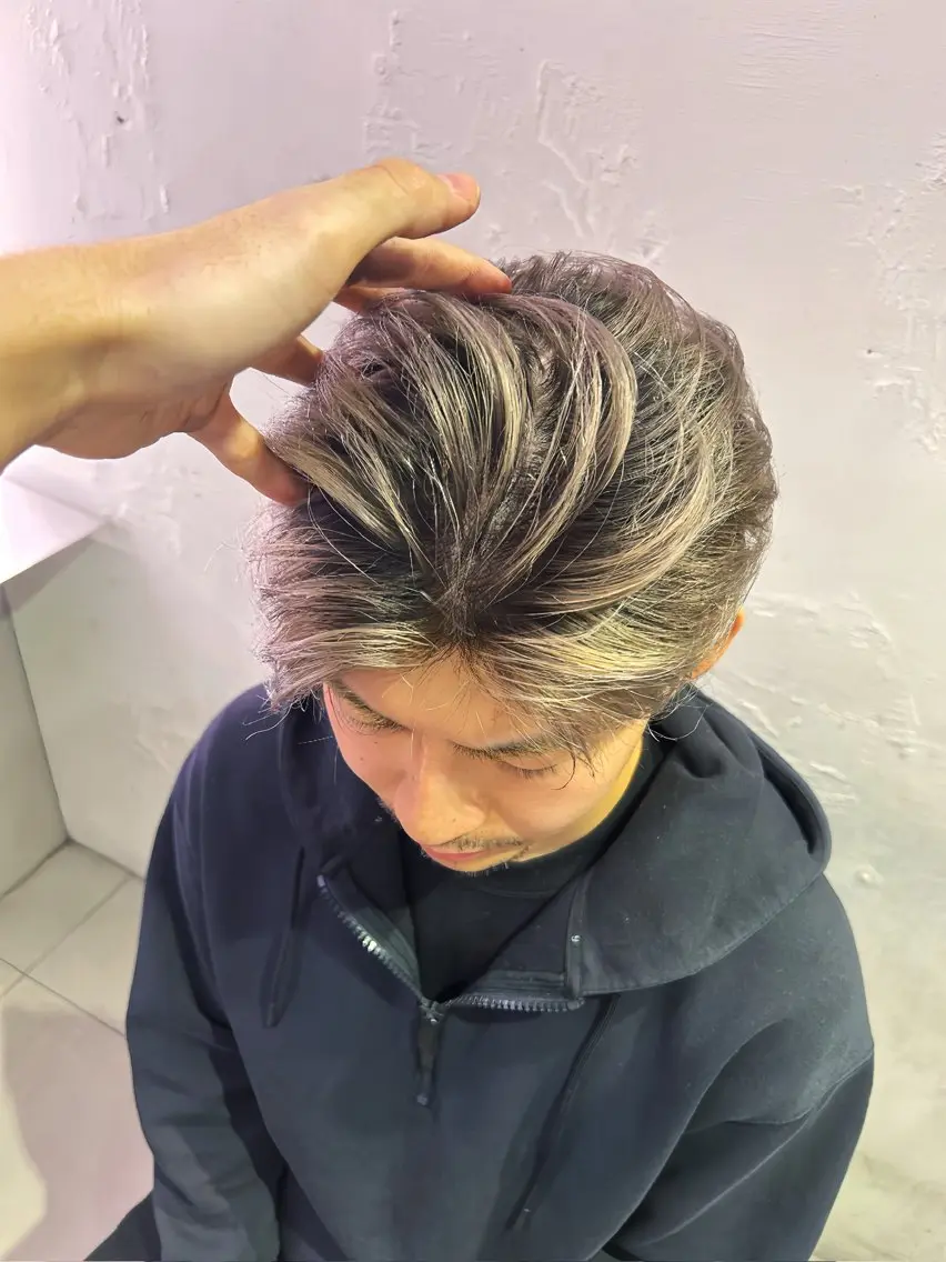メンズ メンズバレイヤージュ 【レディース限定】 Gakutoのヘアスタイル