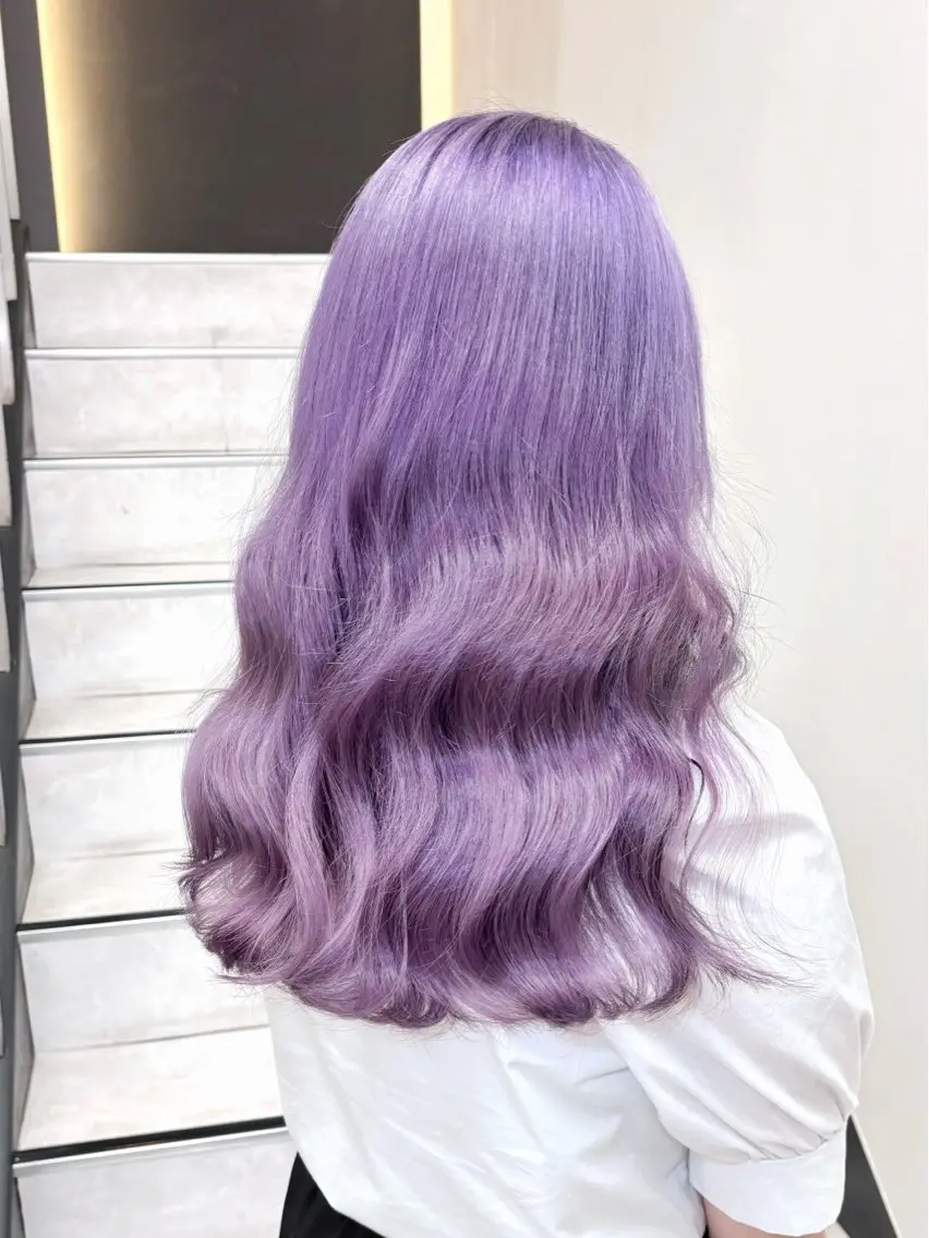 ロング カット ヘアカラー 艶髪/透け感カラー /RYOのヘアスタイル