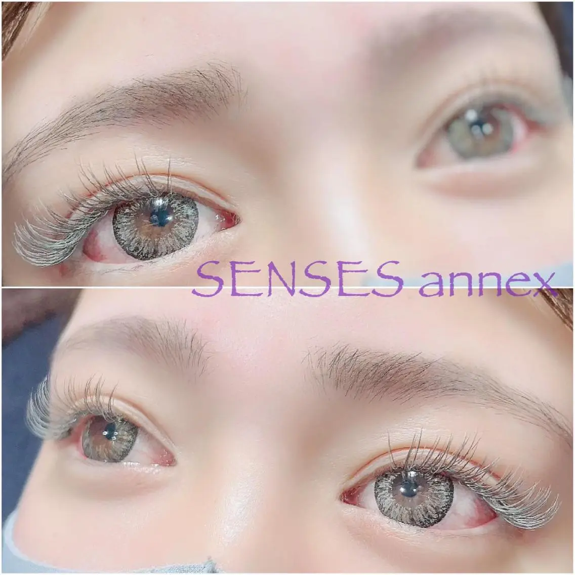 マツエク・マツパ カラーマツエク マツエク SENSES_ WAKAのマツエク・マツパデザイン