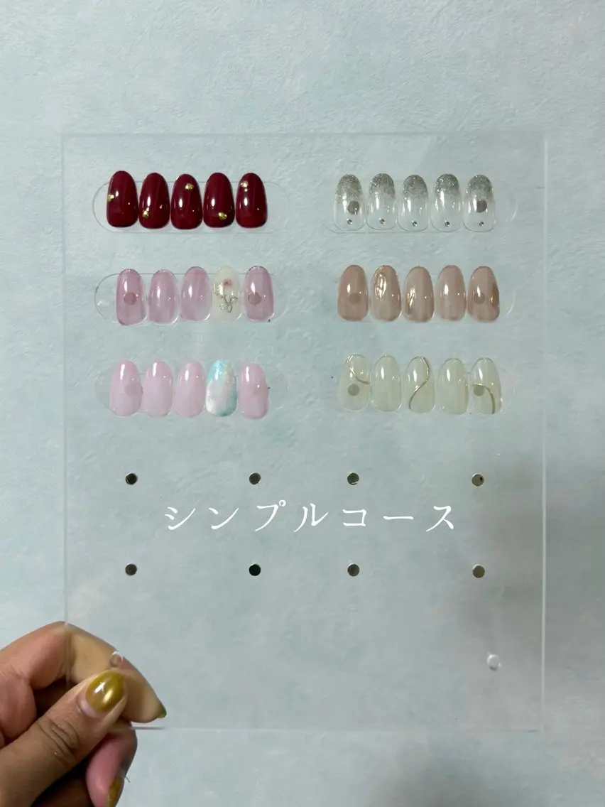 ハンド💅選べるデザイン✨シンプルコースの写真