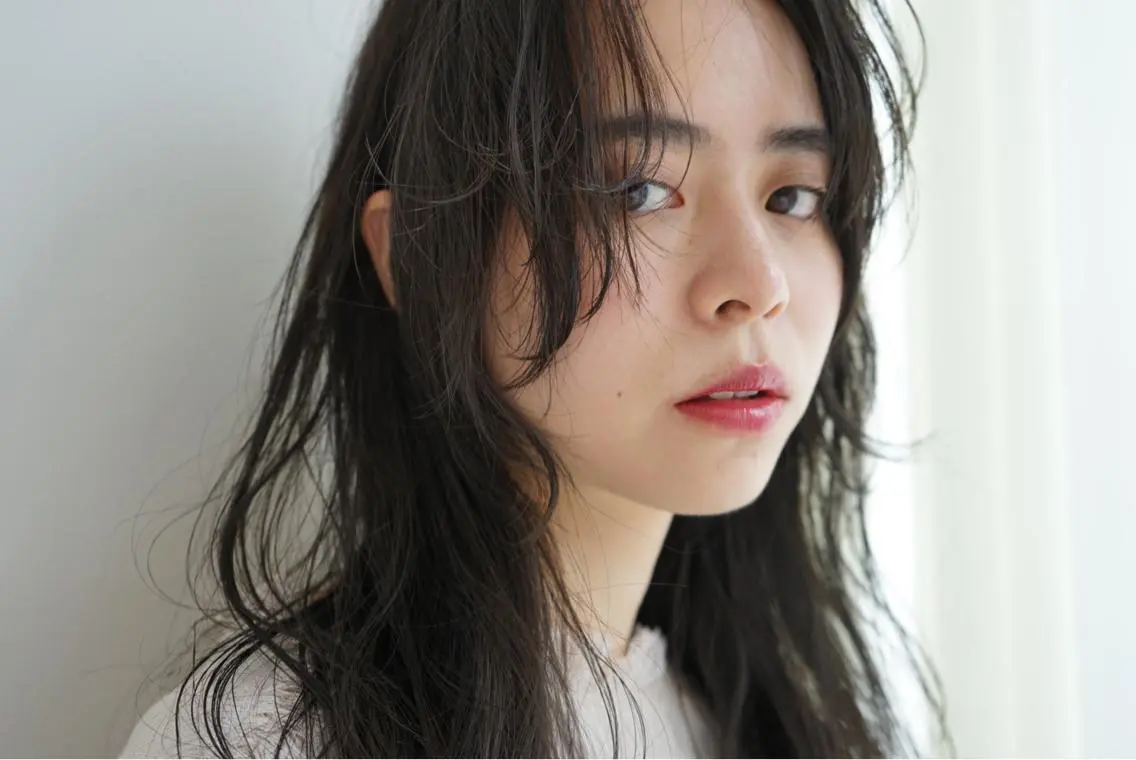 ロング カット パーマ ANY／SUE 千葉パーマのヘアスタイル
