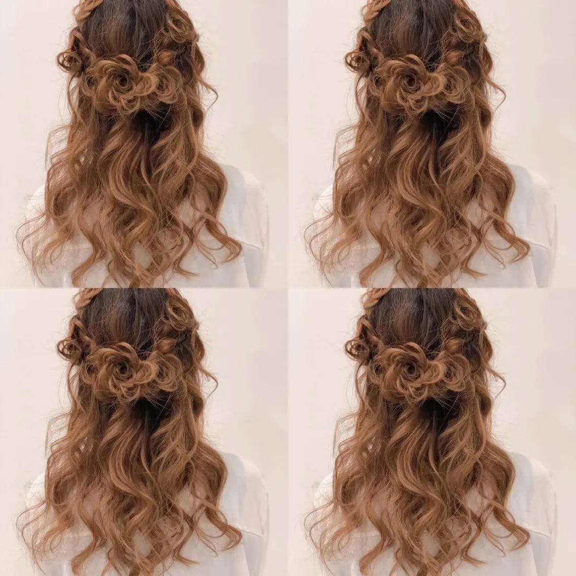 セミロング ヘアアレンジ ヘアセット 🌷MAYU 🌷のヘアスタイル