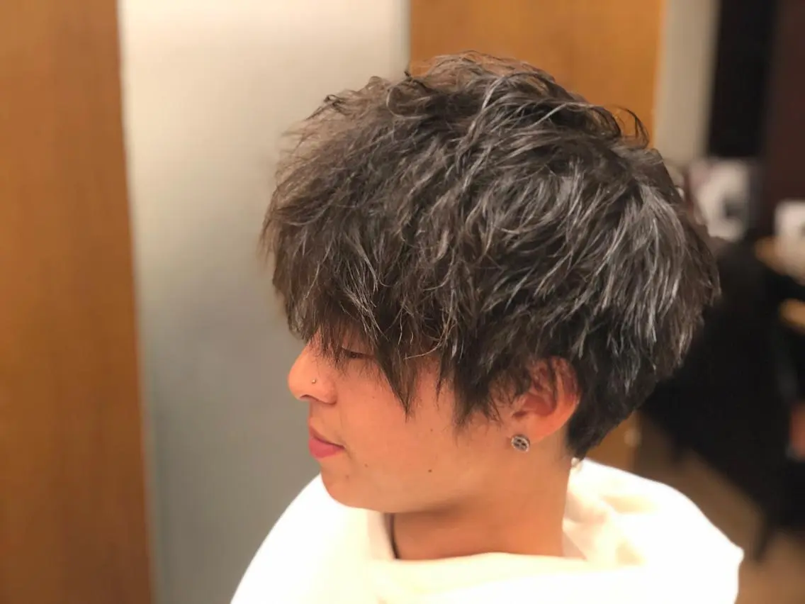 ⚡️カット＋ツイストパーマ⚡️の写真