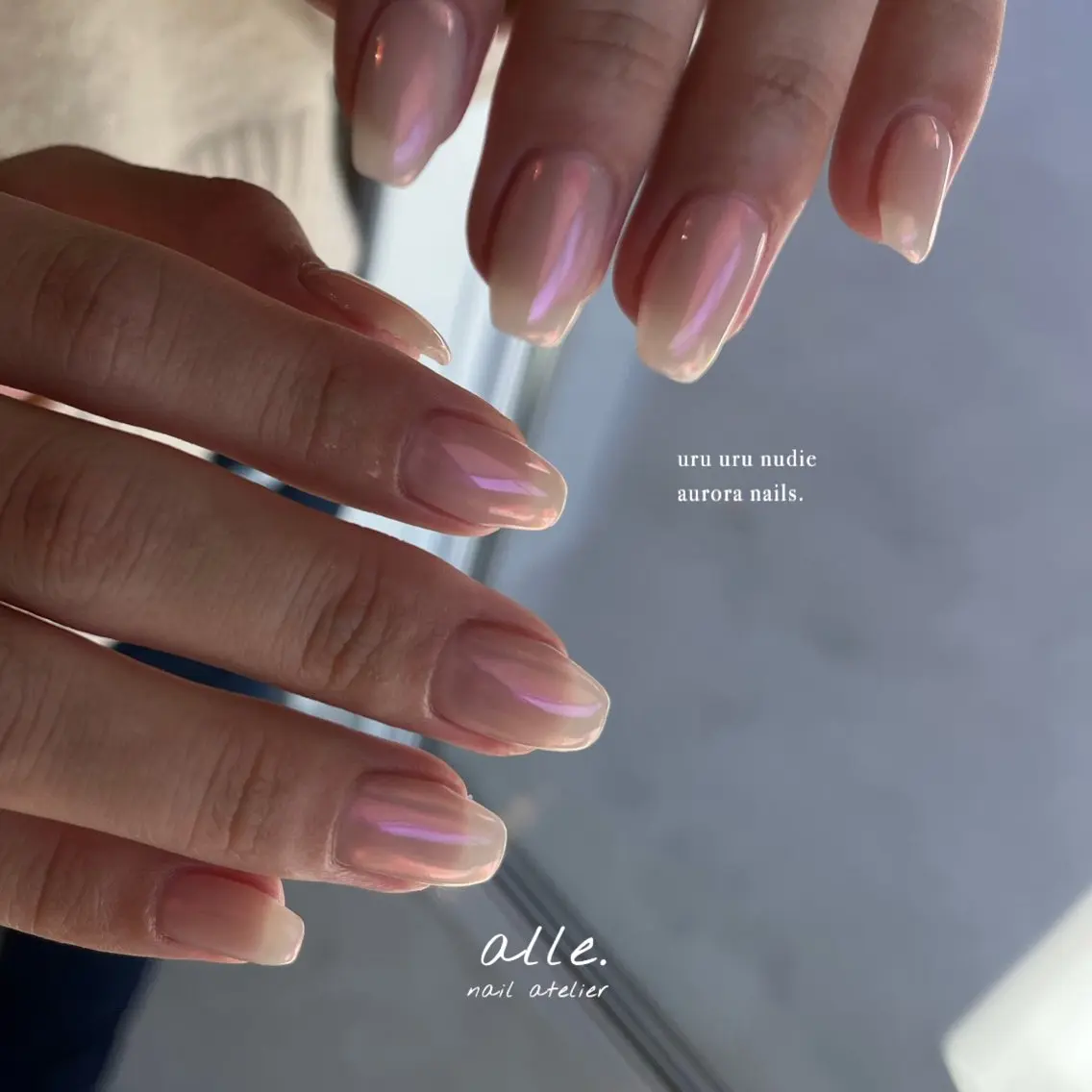 ネイル ハンドネイル atelier alle.のネイルデザイン