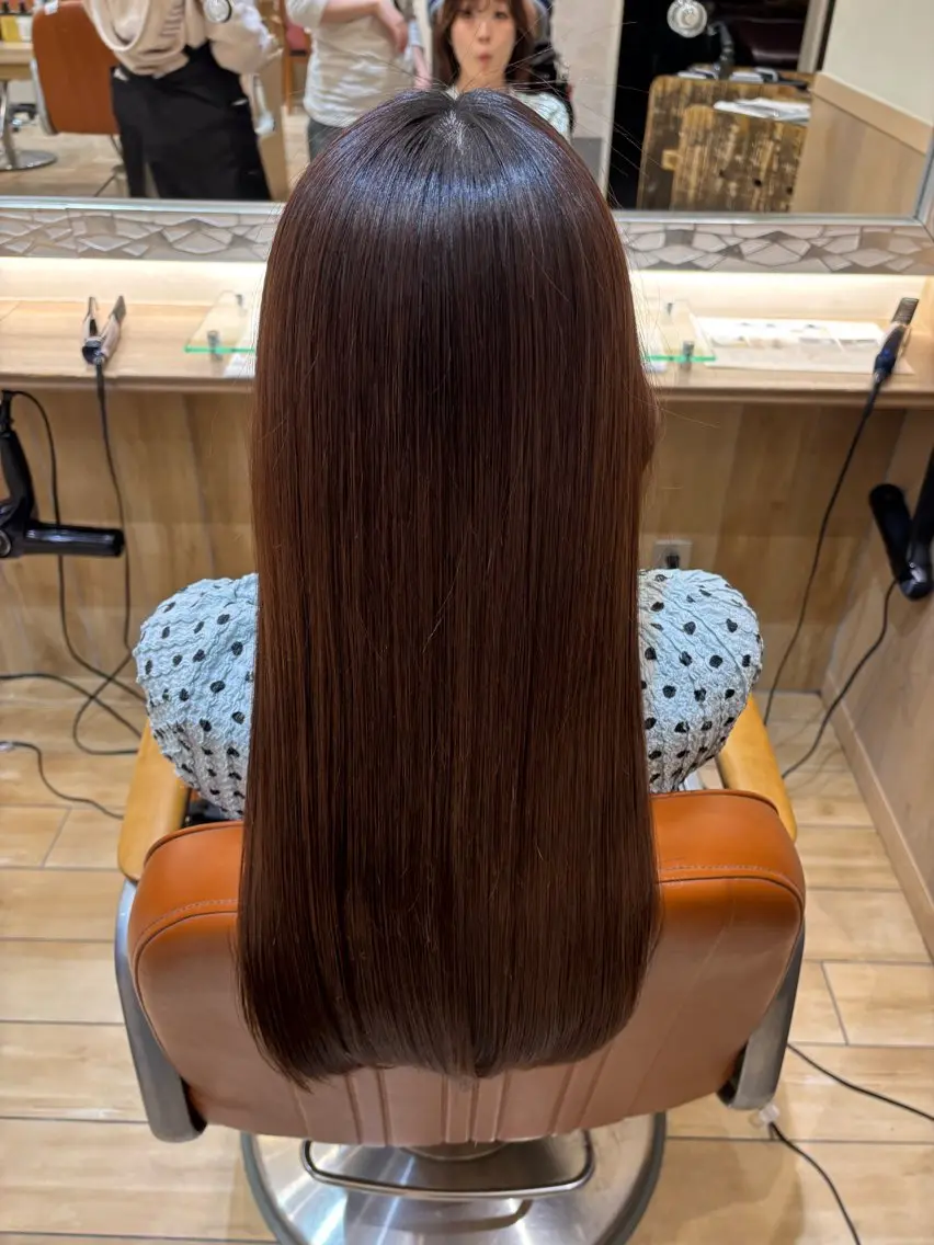ロング 平久保 唯那のヘアスタイル