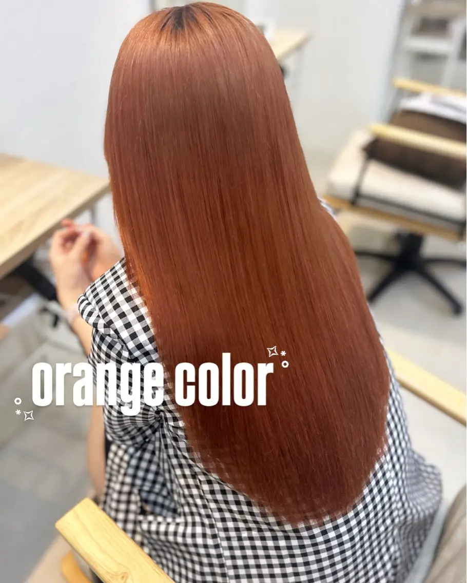 セミロング ヘアカラー 💞艶モテ髪✨ MOENA💞のヘアスタイル