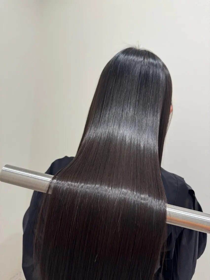 ロング カラー カット ヘアカラー トリートメント 心斎橋 美髪職人 近江のヘアスタイル