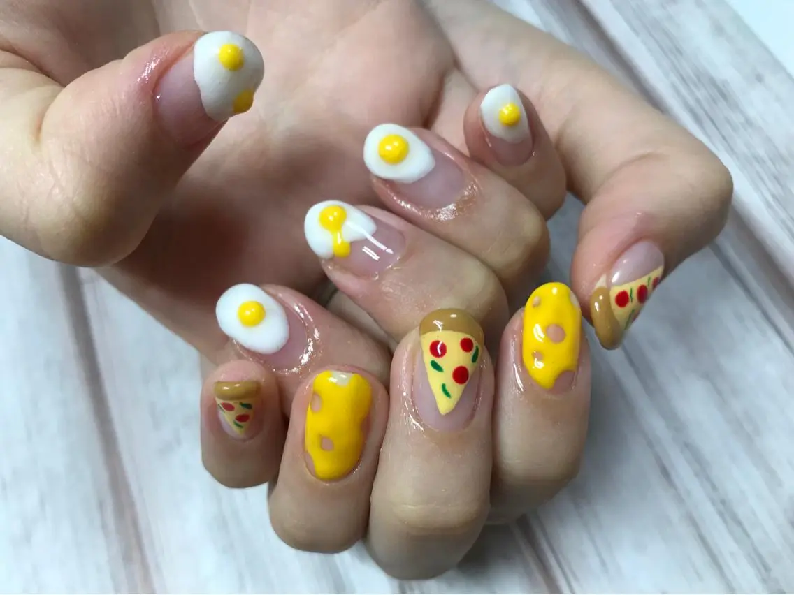 ネイル ハンドネイル Mana‪ ‪·͜· ❤︎‬のネイルデザイン