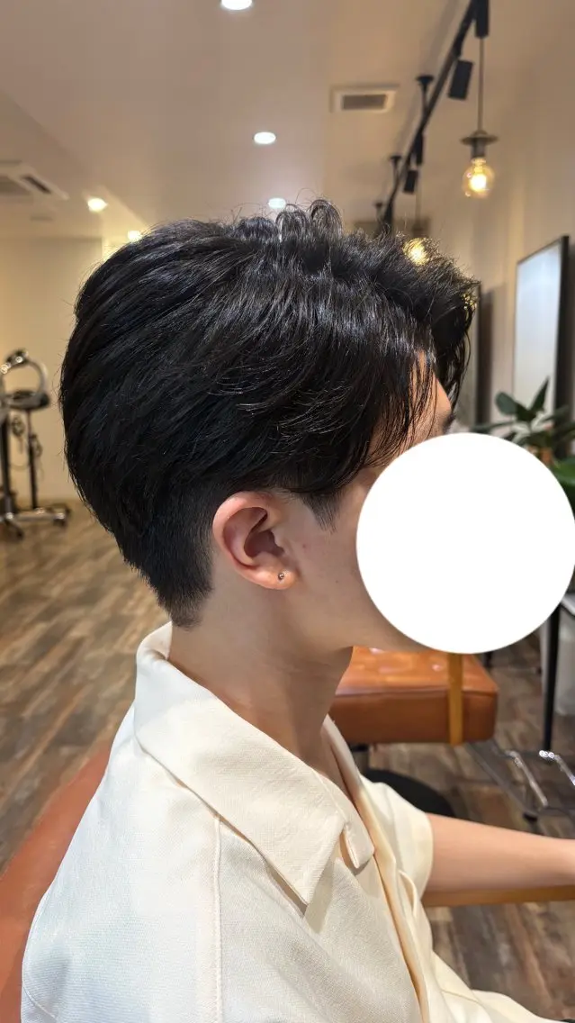 ショート メンズ こやなぎ れいなのヘアスタイル