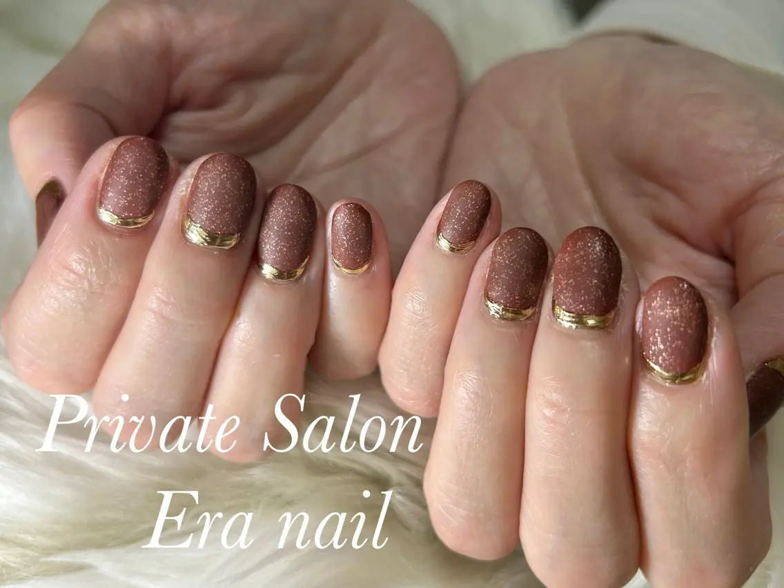 ネイル ミラーネイル ワンカラーネイル Era nailのネイルデザイン
