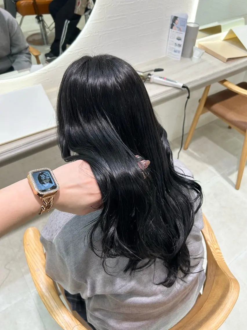 🩶リタッチカラー+3stepトリートメント🎀※ブリーチなしの写真