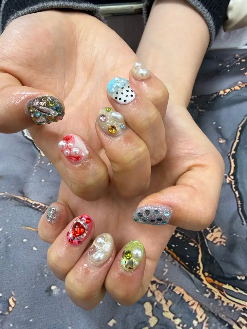 ネイル アートネイル 持ち込み maxkelly チロルのネイルデザイン