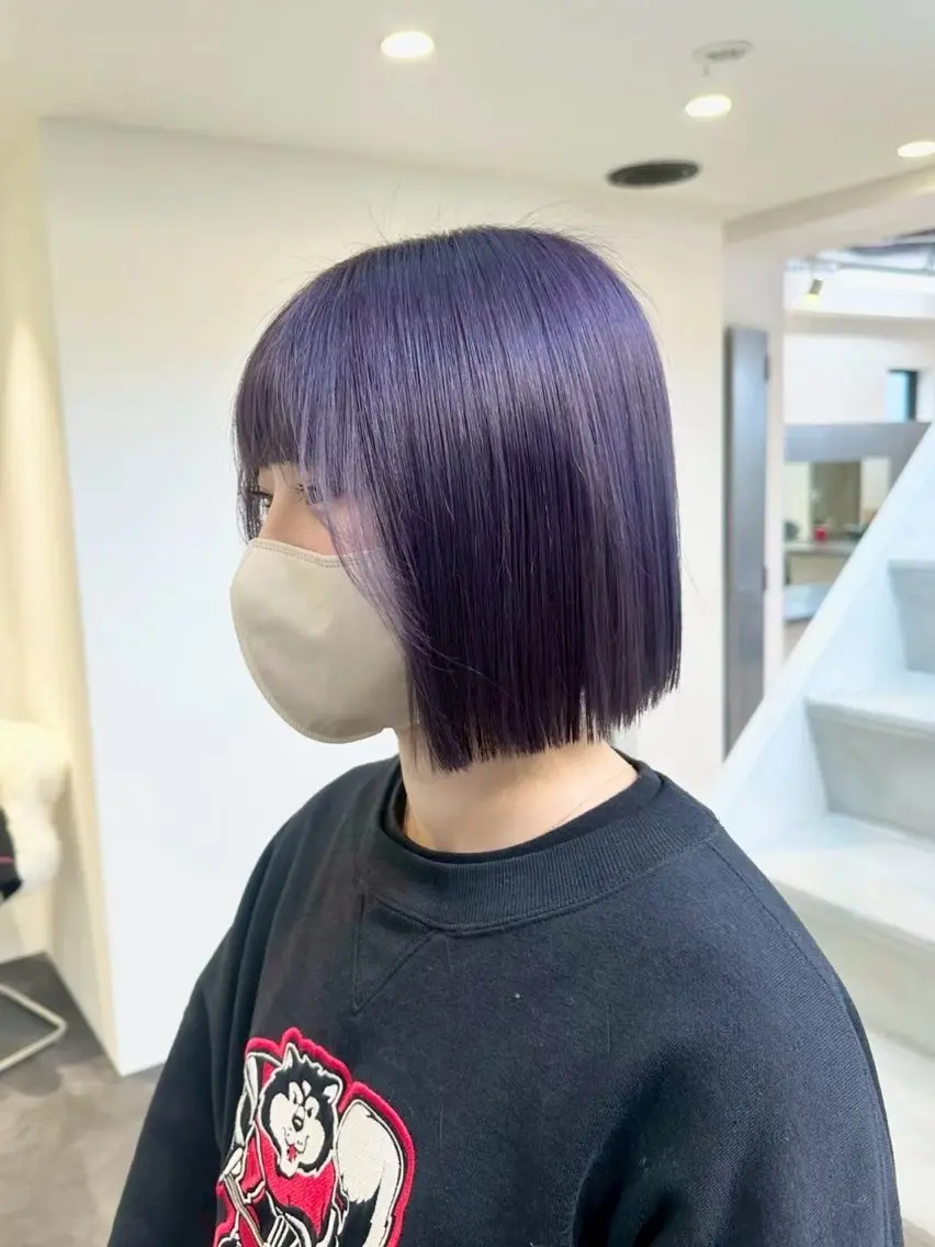ショート ヘアカラー ♪ハイトーン♪津田沼 ♥︎HIYORI♥︎のヘアスタイル