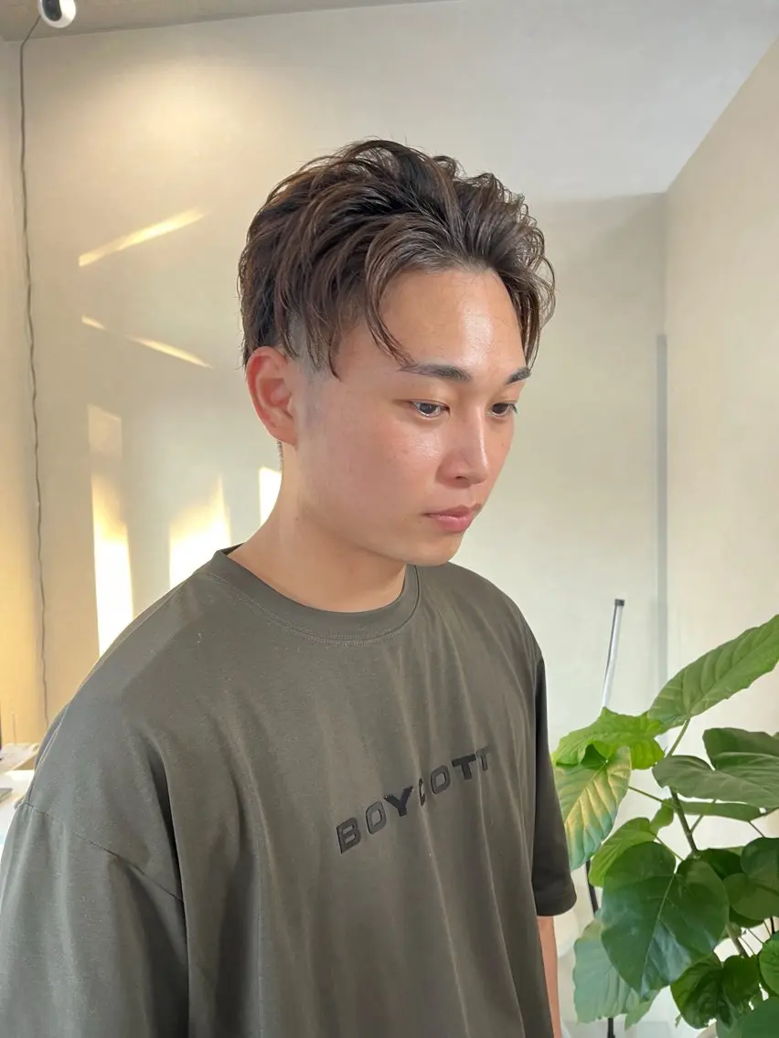 メンズ カット 長山 茉白のヘアスタイル