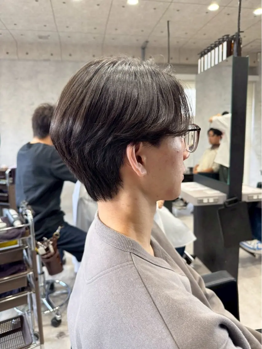 メンズ センターパート ツイスパ／フェザー パーマ特化🔥真裟斗のヘアスタイル