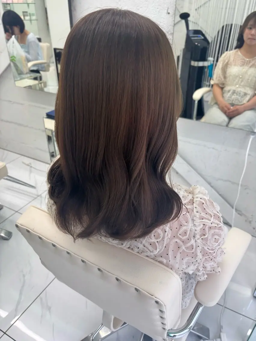 ロング カット ヘアカラー トリートメント 透明感ツヤカラー/ 縮毛矯正/静岡のその他イメージ