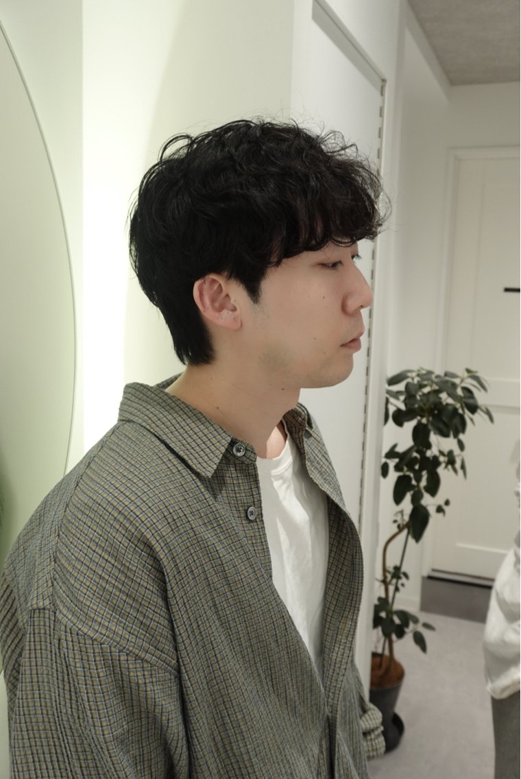 メンズ似合わせパーマ & 眉ワックス🌟の写真