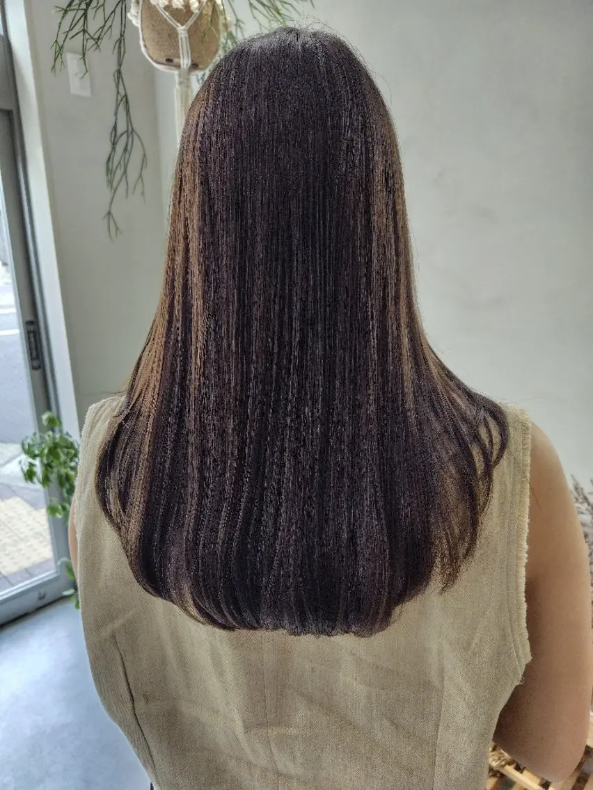 カット＋透明感カラー＋コタトリートメントの写真