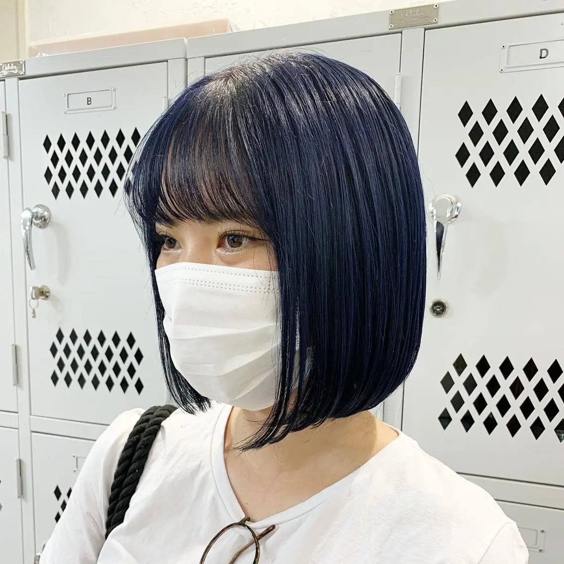 ショート カラー ブルーカラー fit /HONOKAのヘアスタイル