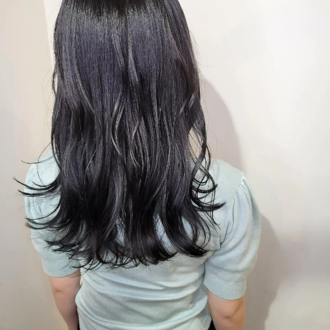 ロング カット ヘアカラー トリートメント 🇰🇷透明感×ハイ トーン🌟tomoのヘアスタイル