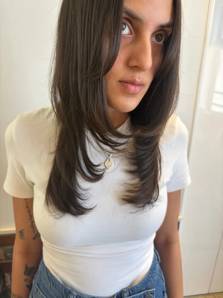 ミディアム カット トリートメント ボブ🍊暖色カラー 浅草【Bob美容師】のヘアスタイル