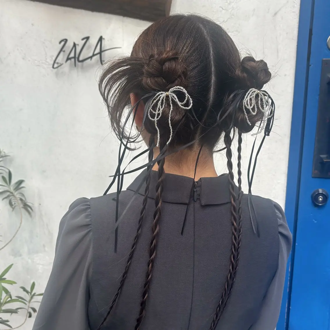 ヘアアレンジ ヘアセット ZAZA KANNA🌺のヘアスタイル