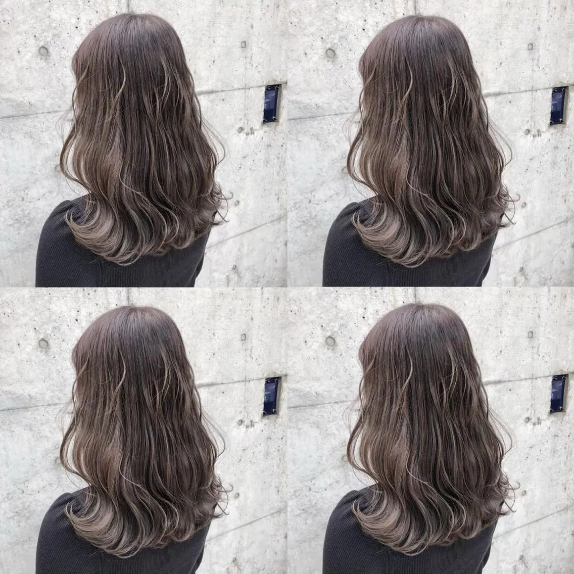 ロング カラー ヘアアレンジ ネイル マツエク・マツパ M字・前髪割れ 改善メンズ特化/栢沼のヘアスタイル